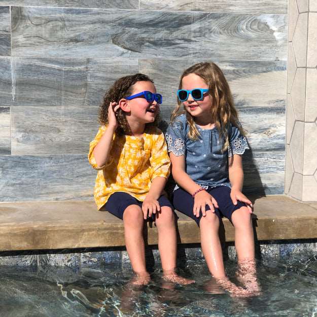 Light Blue RoShamBo Junior Sunglasses