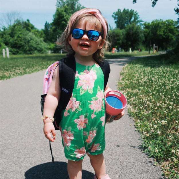 Black RoShamBo Toddler Sunglasses