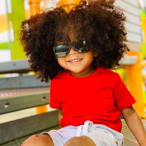 Black RoShamBo Toddler Sunglasses