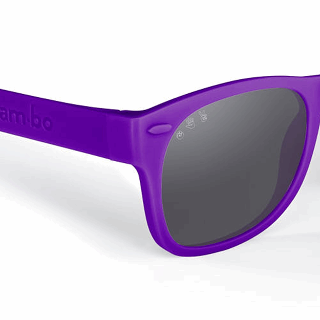 Dark Purple RoShamBo Baby Sunglasses