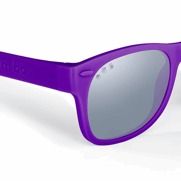 Dark Purple RoShamBo Baby Sunglasses
