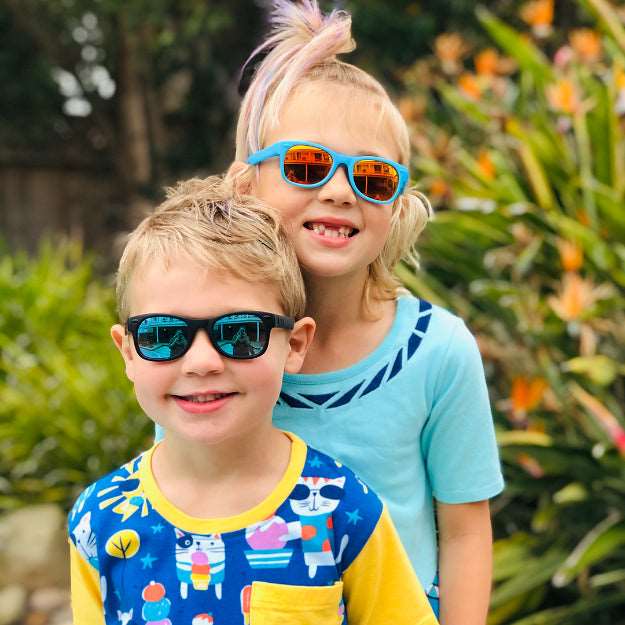 Light Blue RoShamBo Junior Sunglasses