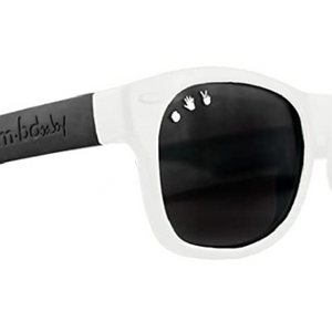 White & Black RoShamBo Baby Sunglasses