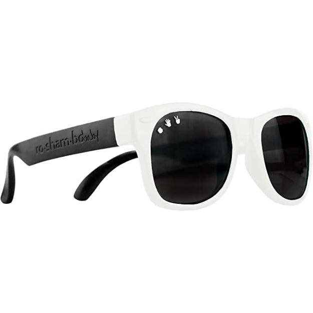 White & Black RoShamBo Baby Sunglasses