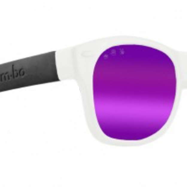 White & Black RoShamBo Baby Sunglasses