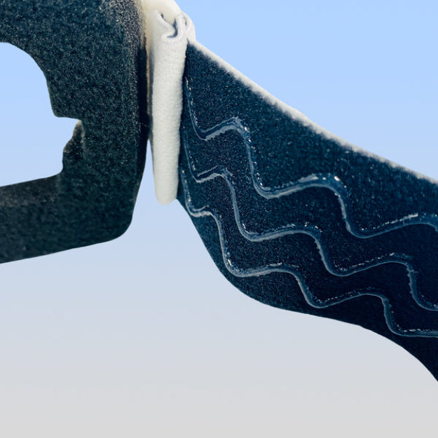 White RoShamBo Youth Snow Goggles