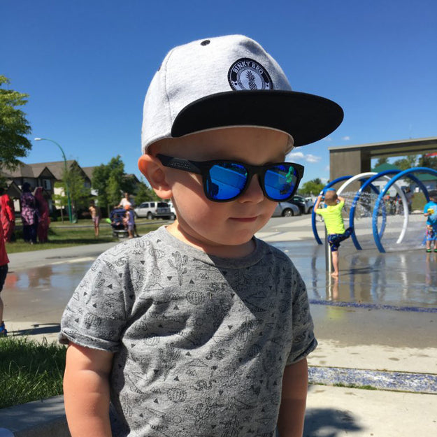 Black RoShamBo Toddler Sunglasses