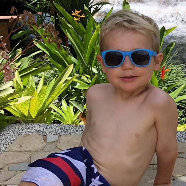 Light Blue RoShamBo Junior Sunglasses