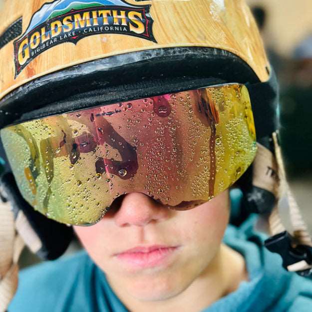 Black RoShamBo Youth Snow Goggles