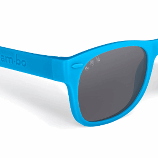 Light Blue RoShamBo Junior Sunglasses