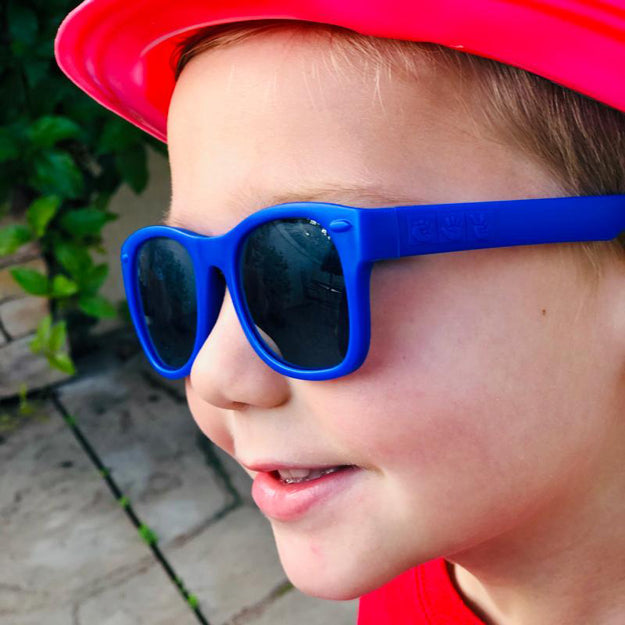 Royal Blue RoShamBo Baby Sunglasses