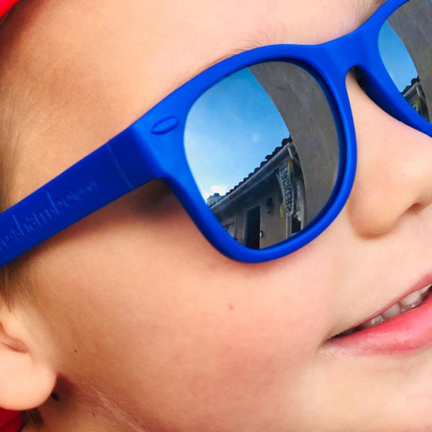 Royal Blue RoShamBo Baby Sunglasses