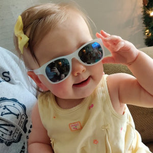Grey Frosted RoShamBo Baby Sunglasses