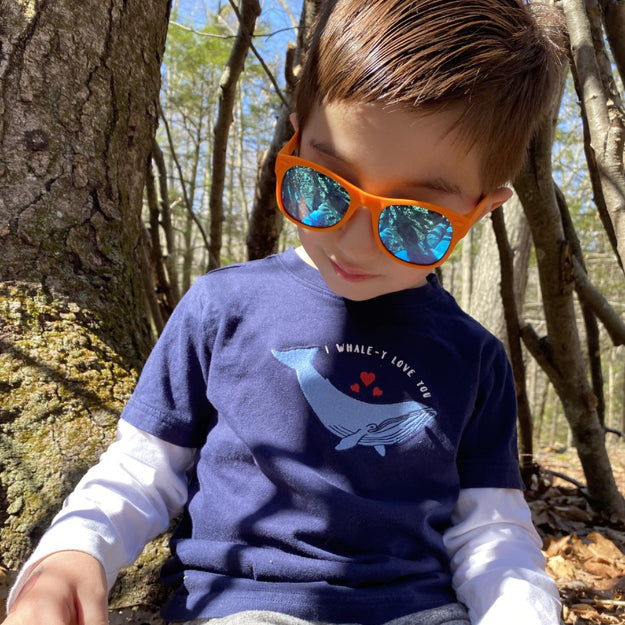 Orange RoShamBo Toddler Sunglasses