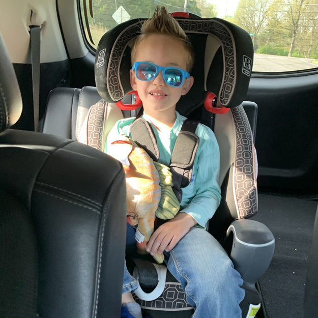 Light Blue RoShamBo Junior Sunglasses