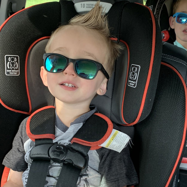Black RoShamBo Toddler Sunglasses