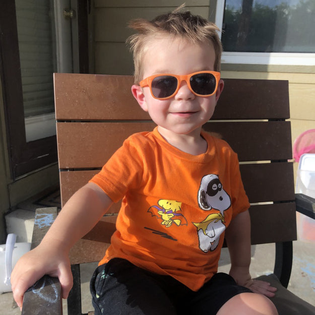 Orange RoShamBo Toddler Sunglasses
