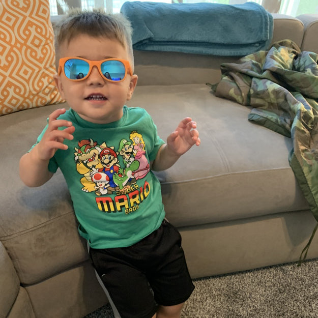 Orange RoShamBo Toddler Sunglasses
