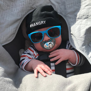Light Blue RoShamBo Baby Sunglasses