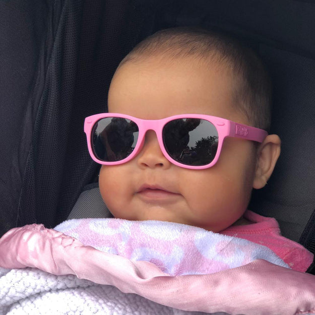 Light Pink RoShamBo Baby Sunglasses