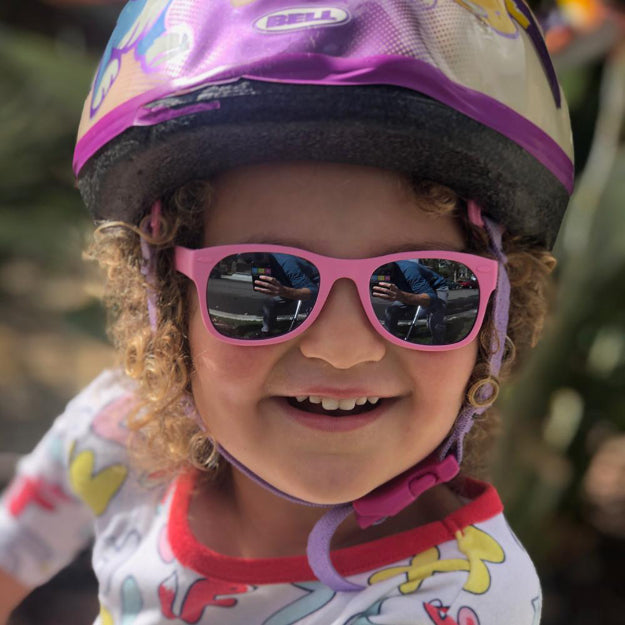 Light Pink RoShamBo Baby Sunglasses