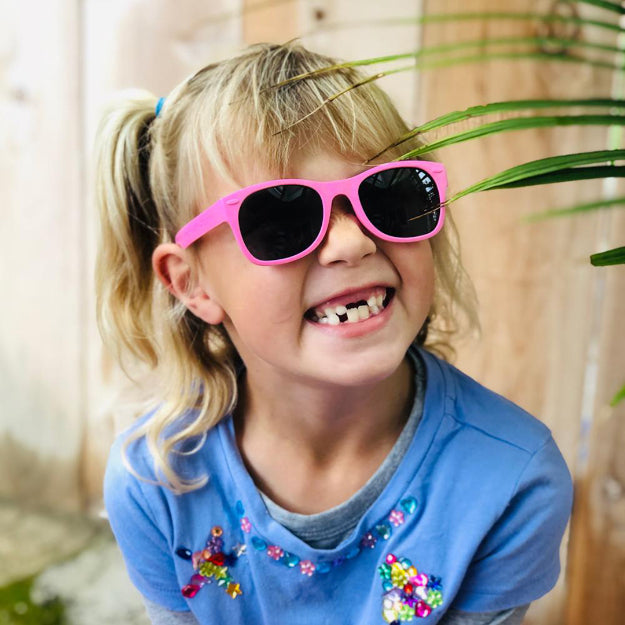 Light Pink RoShamBo Junior Sunglasses
