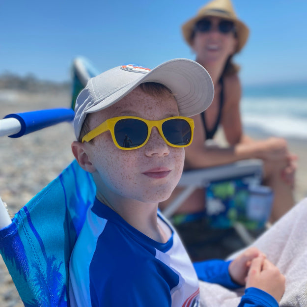 Yellow RoShamBo Junior Sunglasses