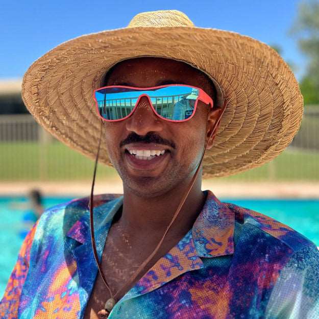 Black Roshambo Toddler Single Shield Sunglasses