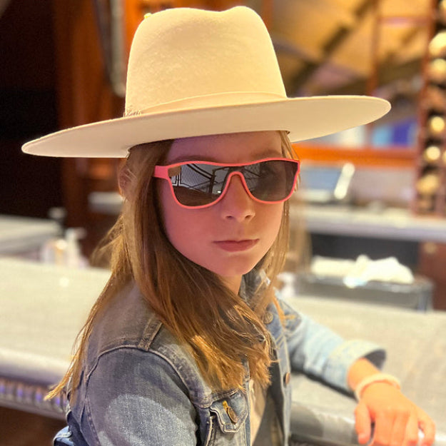 Black Roshambo Junior Single Shield Sunglasses