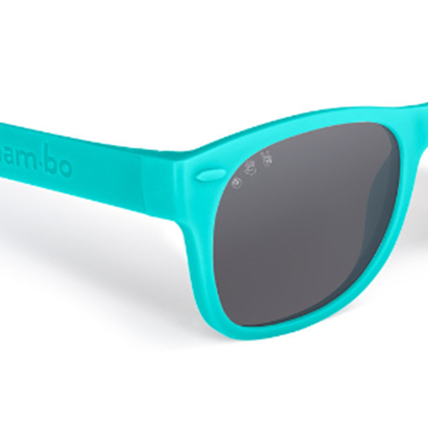 Teal RoShamBo Junior Sunglasses