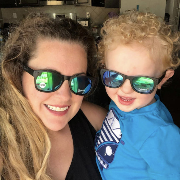 Black RoShamBo Toddler Sunglasses