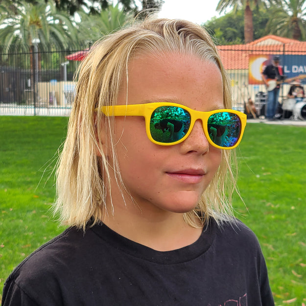 Yellow RoShamBo Junior Sunglasses