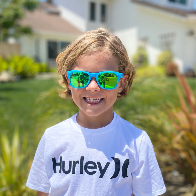 Light Blue RoShamBo Junior Sunglasses