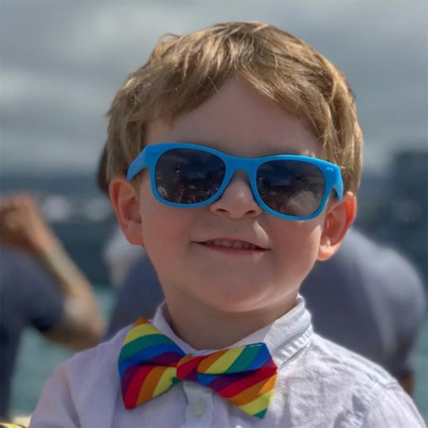 Light Blue RoShamBo Junior Sunglasses