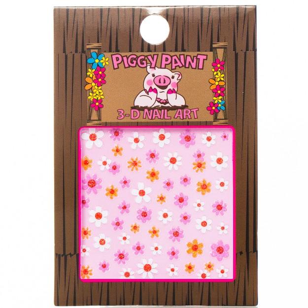 Piggy Paint Kid Friendly 3D Nail Art Stickers