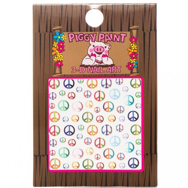 Piggy Paint Kid Friendly 3D Nail Art Stickers