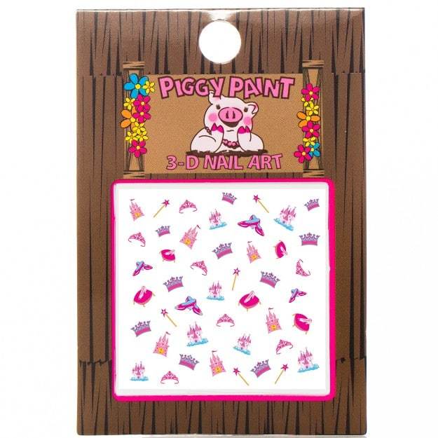 Piggy Paint Kid Friendly 3D Nail Art Stickers