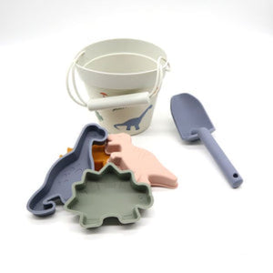 Organic Silicone Bucket & Spade Beach Toys by Nenina and Co - Kids Happy House