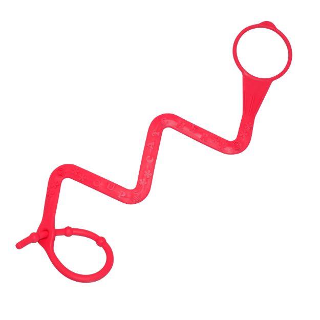 Cupcatcher Catches The Cup, Keeps It Close & Clean! Portable Baby Cup Holder Coral