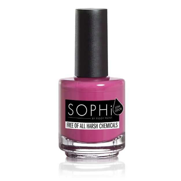 SOPHi Non Toxic Adult Nail Polish PLUM-P Up the Volume - Matte Plum Purple