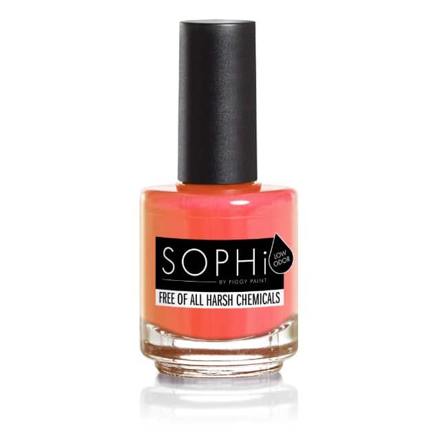 SOPHi Non Toxic Adult Nail Polish ROME-ance Me - Peach