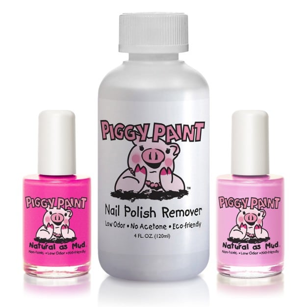 Piggy Paint Kid Friendly Nail Polish Gift Sets Birthday Bash Gift Set: Jazz It Up - Pink Shimmer Sea-Quinn - Matte Turquoise Groovy Grape - shimmer purple (Full Bottle Size)