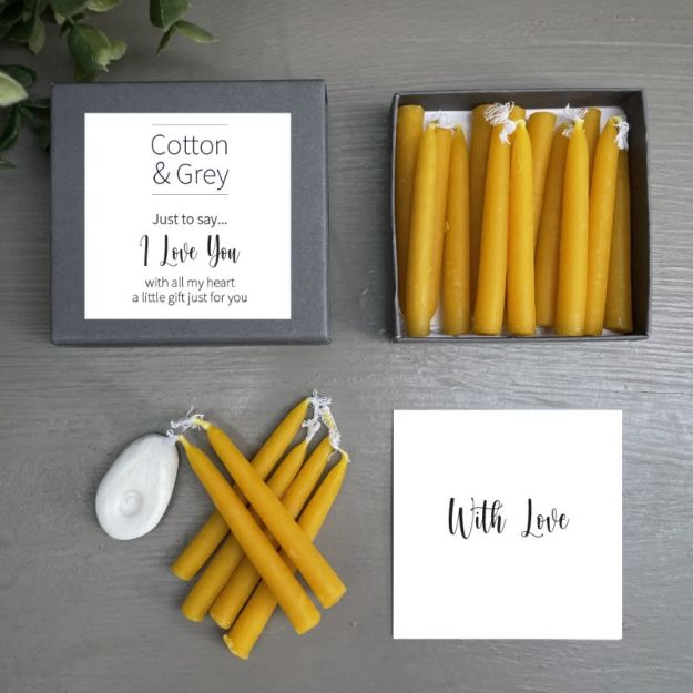 Just to Say... I Love You Candles by Cotton & Grey - Kids Happy House