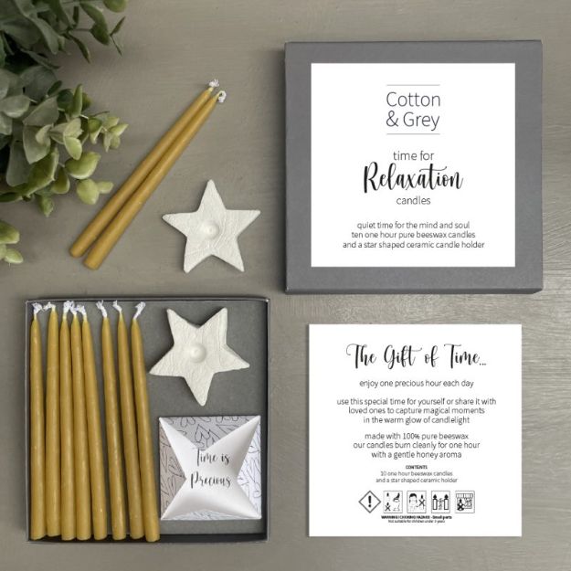 Time for Relaxation Candles by Cotton & Grey - Kids Happy House