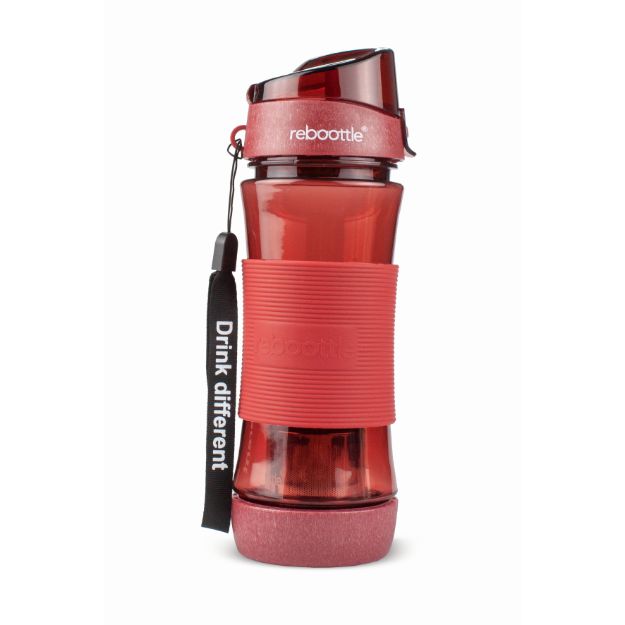 BPA Free Hot & Cold Drinks Bottle by rebootle Red