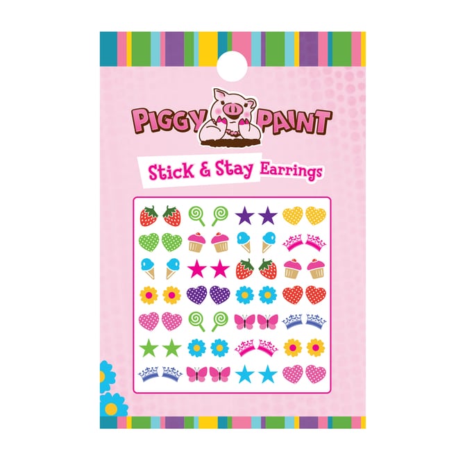 Stick and Stay Earrings from Piggy Paint - Kids Happy House
