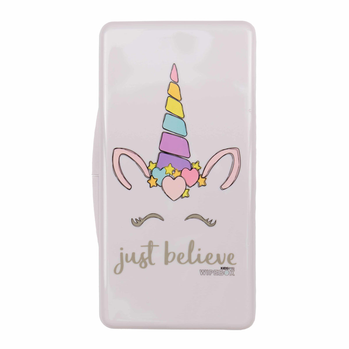 The Wipebox: The Portable, On The Go Sealed Baby Wipes Case Unicorn