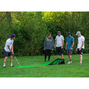 Putter Pong Putting Game with Putter and Golf Mat by Yard Games - Kids Happy House