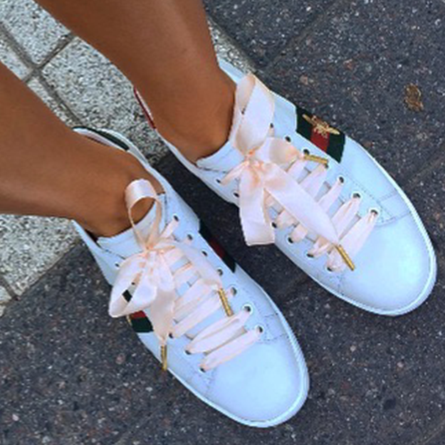 Gucci 2025 ace shoelaces