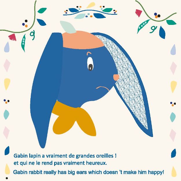 Gabin Rabbit Activity Mat by ebulobo